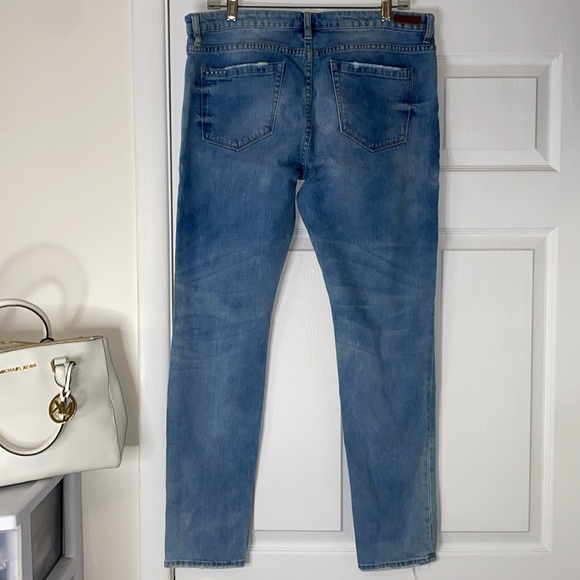 BlankNYC Destructed Skinny Jeans size 31 - Picture 2 of 9